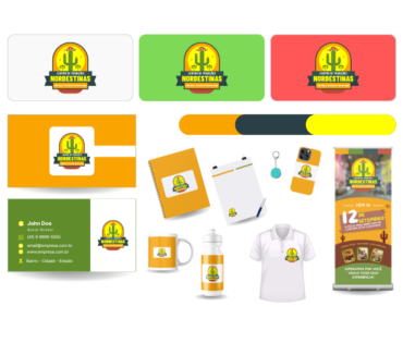 Criação de Logotipo para Centro de Tradições Nordestinas de Curitiba