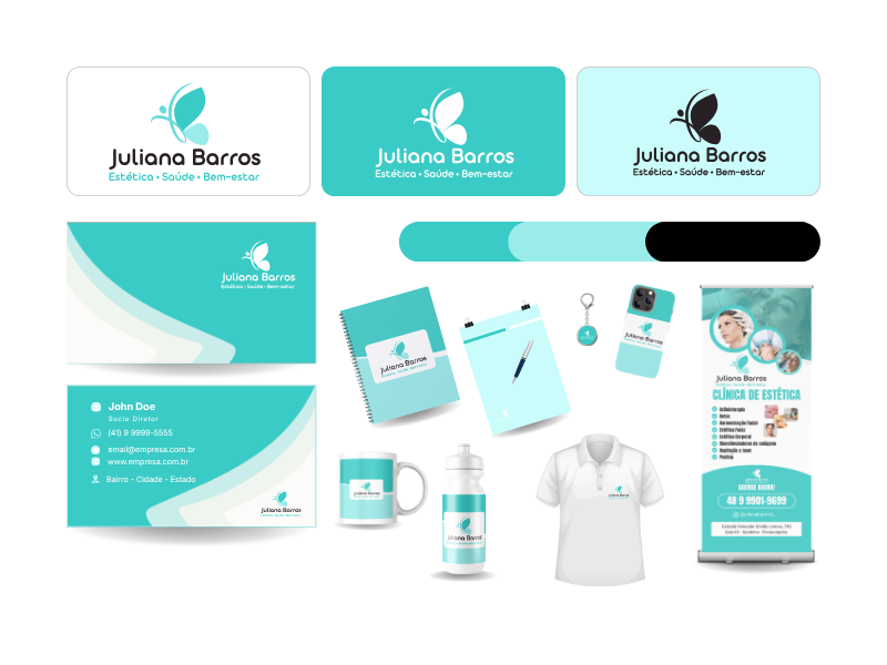 Criação de Logotipo para Dra. Juliana Barros | Estética e Bem-Estar
