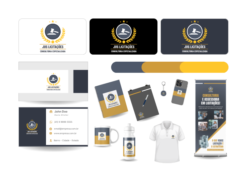 Criação de Logotipo para Jus Licitações