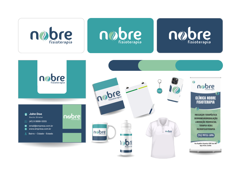 Criação de Logotipo para Nobre Fisioterapia