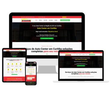 Site Institucional para Auto Center